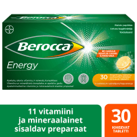 BEROCCA ENERGY KIHISEVAD TBL N30