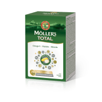 MÖLLER'S TOTAL KALAÕLI KAPSLID + MULTIVITAMIINI TBL N28+N28