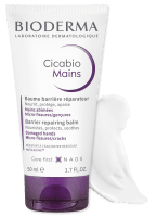 BIODERMA CICABIO MAINS KÄTEKREEM KAHJUSTATUD NAHALE 50ML