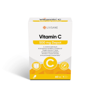 LIVSANE VITAMIIN C PIKATOIMELINE KAPSEL 500MG N60
