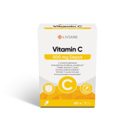 LIVSANE VITAMIIN C PIKATOIMELINE KAPSEL 500MG N60