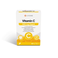 LIVSANE VITAMIIN C PIKATOIMELINE KAPSEL 500MG N60