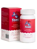 YOMI PUNANE PÄEVAKÜBAR+TARUVAIK VIINAMARJAMAITSELINE KARUKE N60