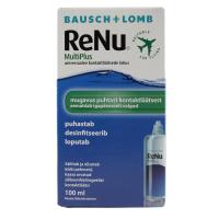 RENU MULTI PLUS KONTEINER + KONTAKTLÄÄTSEDE DES.LAHUS 100ML