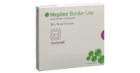 MEPILEX BORDER FLEX LITE SILIK.PLAASTER 10X10CM STER N5