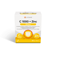 LIVSANE VITAMIIN C 1000 + TSINK DIREKT PULBER N30