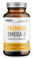 ICONFIT PREMIUM OMEGA 3 KAPSLID N90