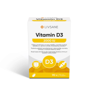 LIVSANE VITAMIIN D PEHMEKAPSLID 2000IU N90