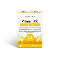 LIVSANE VITAMIIN D PEHMEKAPSLID 2000IU N90