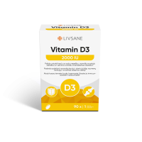 LIVSANE VITAMIIN D PEHMEKAPSLID 2000IU N90