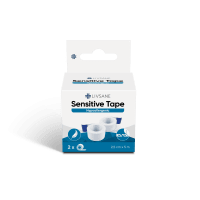 LIVSANE RULLPLAASTER SENSITIVE 2,5CMX5M VALGE LÕIGATAV N2