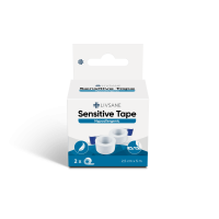 LIVSANE RULLPLAASTER SENSITIVE 2,5CMX5M VALGE LÕIGATAV N2