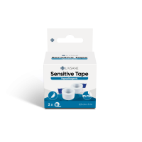 LIVSANE RULLPLAASTER SENSITIVE 2,5CMX5M VALGE LÕIGATAV N2