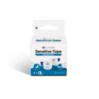 LIVSANE RULLPLAASTER SENSITIVE 2,5CMX5M VALGE LÕIGATAV N2