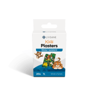 LIVSANE PLAASTER LOOMADEGA LASTELE 2 ERINEVAT 19X72MM N20