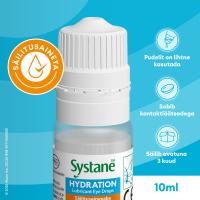 SYSTANE HYDRATION SILMATILGAD NIISUTAVAD SÄILITUSAINETA 10ML
