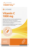 LIVSANE VITAMIIN C TBL PIKATOIMELINE  1000MG N60