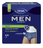 TENA MEN PANTS PLUS IMAVAD PÜKSID S/M 1010ML N12