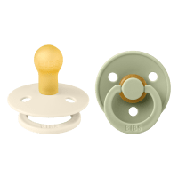 BIBS RÕNGASLUTT 0-6 KUUD IVORY/SAGE N2