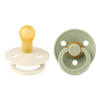 BIBS RÕNGASLUTT 0-6 KUUD IVORY/SAGE N2