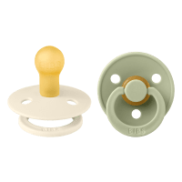 BIBS RÕNGASLUTT 0-6 KUUD IVORY/SAGE N2