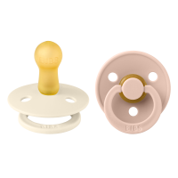 BIBS RÕNGASLUTT 6-18 KUUD IVORY/BLUSH N2
