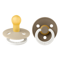 BIBS GLOW RÕNGASLUTT 0-6 KUUD VANILLA/DARK OAK N2