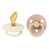 BIBS ANATOMICAL RÕNGASLUTT 6-18 KUUD IVORY/BLUSH N2