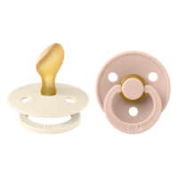 BIBS ANATOMICAL RÕNGASLUTT 6-18 KUUD IVORY/BLUSH N2