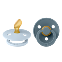 BIBS ANATOMICAL RÕNGASLUTT 0-6 KUUD BABY BLUE/PETROL N2