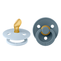 BIBS ANATOMICAL RÕNGASLUTT 0-6 KUUD BABY BLUE/PETROL N2