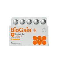 BIOGAIA PROTECTIS PIIMHAPPEBAKTERID+VITAMIIN D3 TBL N10