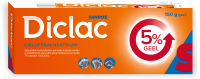 DICLAC 5% GEEL 50MG 1G 150G N1