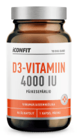 ICONFIT VITAMIIN D3 PÄIKESEPÄRLID 4000IU N90