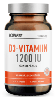 ICONFIT VITAMIIN D3 ÕLIKAPSLID 1200IU N90
