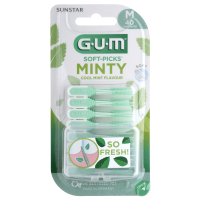 GUM HAMBAVAHEHARJAD SOFT-PICKS COMFORT FLEX MEDIUM MINT N40