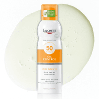 EUCERIN SUN OIL CONTROL DRY TOUCH PÄIKESEKAITSE AEROSOOL SPF50 LÄBIPAISTEV 200ML