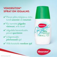 VENORUTON SPREI VÄSINUD JALGADELE 100ML