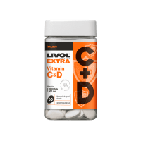 LIVOL EXTRA VITAMIIN C+D TBL N60
