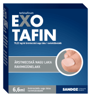 EXOTAFIN RAVIMKÜÜNELAKK 78.22MG 1ML 6.6ML N1