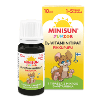 MINISUN JUNIOR VITAMIIN D TILGAD 10ML