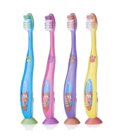 BRUSH-BABY HAMBAH.FLOSSBRUSH LASTELE (6+) ERINEVAD VÄRVID N1