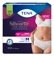 TENA SILHOUETTE WHITE IMAVAD PÜKSID PLUS M 750ML N12