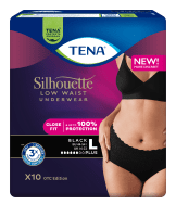 TENA SILHOUETTE NOIR IMAVAD PÜKSID PLUS L 750ML N10