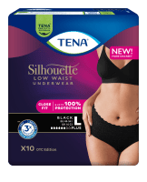 TENA SILHOUETTE NOIR IMAVAD PÜKSID PLUS L 750ML N10