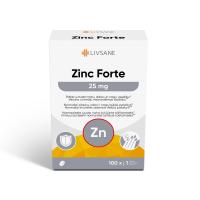 LIVSANE TSINK FORTE TBL 25MG N100