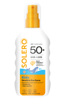 SOLERO PÄIKESEKAITSESPREI SPF50+ LASTELE 200ML