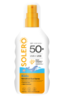 SOLERO PÄIKESEKAITSESPREI SPF50+ LASTELE 200ML