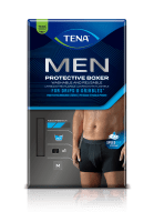 TENA MEN PROTECTIVE BOXER PESTAVAD PÜKSID M MUST N1