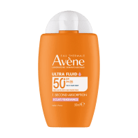 AVENE SUN ULTRA FLUID PÄIKESEKAITSE EMULSIOON SPF50+ ÜHTLUSTAV 50ML